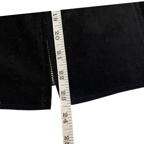 Briggs 1X Black Zip-Up Vest – Made‎ in Canada (sku: 581) - Picture 3 of 4